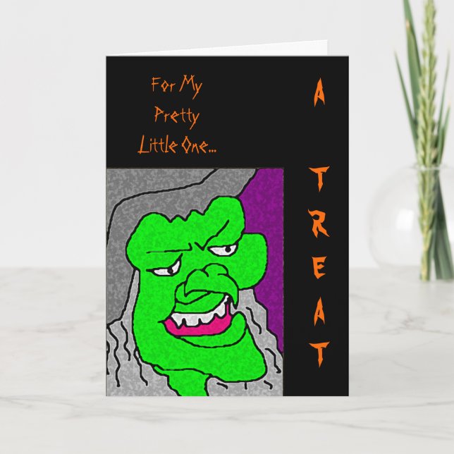 Tarjeta EZ Doodle lección de arte Halloween (Anverso)
