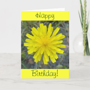 Tarjeta F16 Flor Amarilla Silvestre Rey Diablo