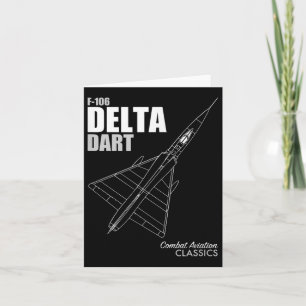 Tarjeta F-106 Delta Dart