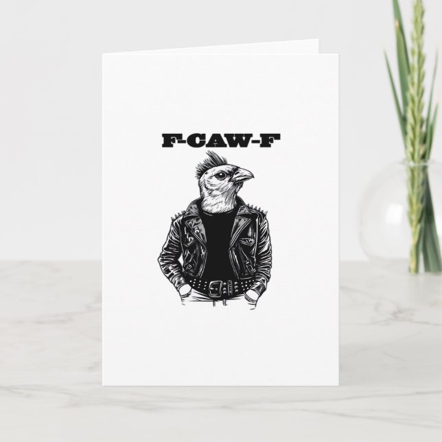 Tarjeta F Caw F Essential Aesthetic Design (Anverso)