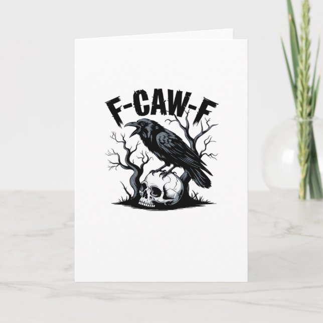 Tarjeta F Caw F Essential Minimal Clean Design (Anverso)