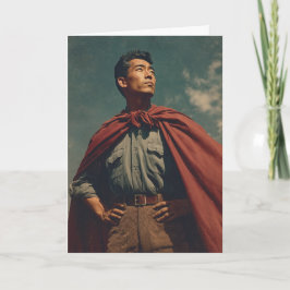 Tarjeta (F) Papá Héroe