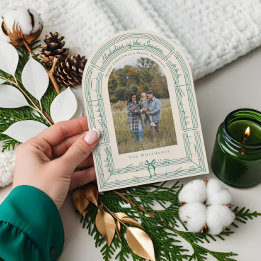 Tarjeta Fa La Bow - Arco de música - Foto - Navida