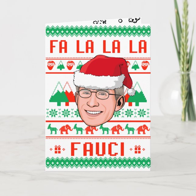 TARJETA FA LA LA FAUCI (Anverso)