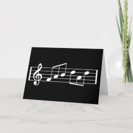 Tarjeta Fab Dad Music Note Birday Card Treble Clef