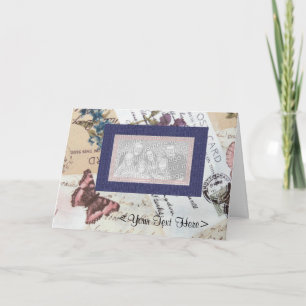 Tarjeta Fabric Post Card Art