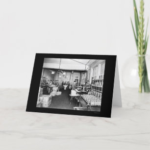 Tarjeta Fábrica de aceite de oliva en Pompeya en 1912