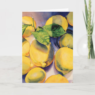 Tarjeta Fabricación de la limonada