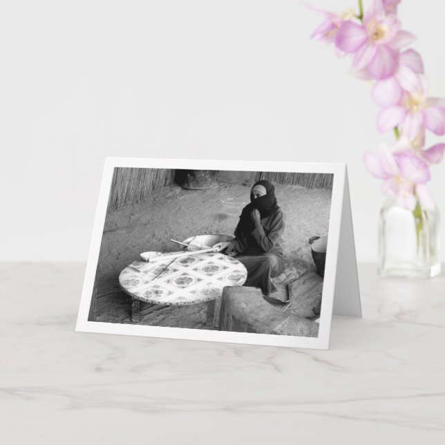 Tarjeta Fabricador de Pan Egipcio (Orquídea)