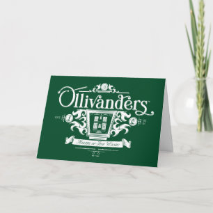 Tarjeta Fabricantes OLIVANDERS™ de varas finas