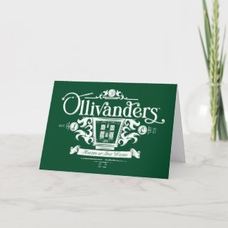 Tarjeta Fabricantes OLIVANDERS™ de varas finas