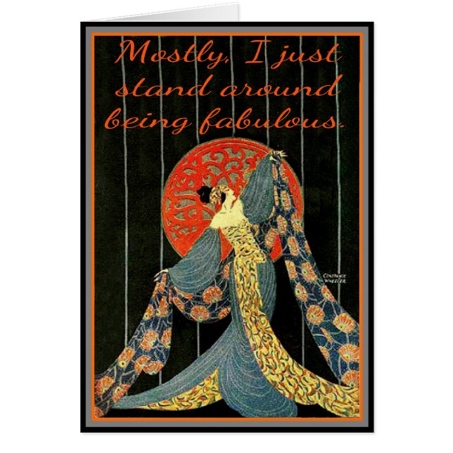 Tarjeta fabulosa (Frente)