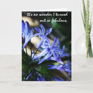 Tarjeta fabulosa del Día de la Madre del hijo