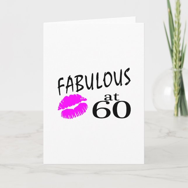 Tarjeta Fabuloso a los 60 (Anverso)
