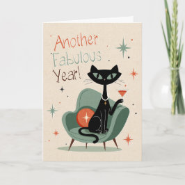 Tarjeta Fabuloso cumpleaños| Divertido Retro