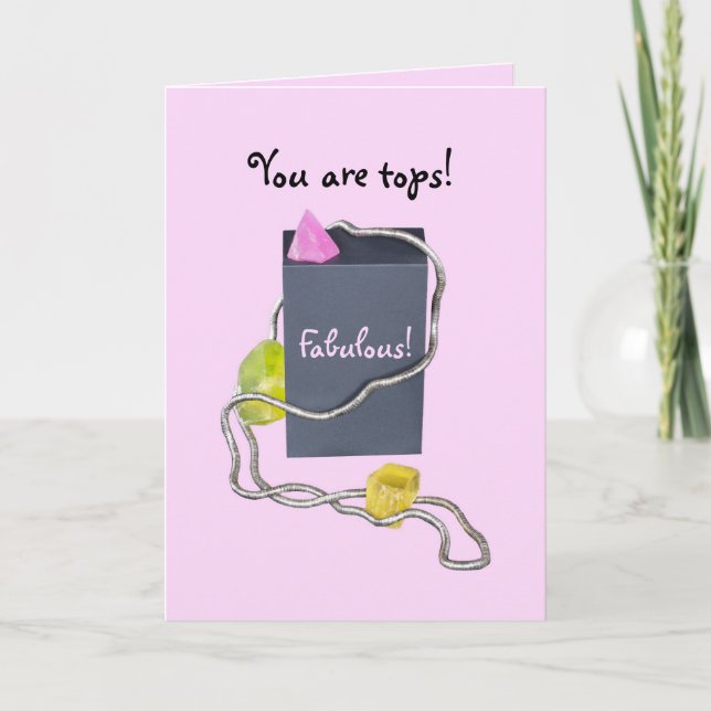 Tarjeta Fabuloso premio de cumpleaños para los deseos de c (Anverso)