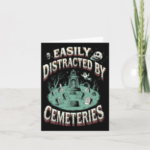 Tarjeta Fácilmente Distraído Por Cementerios Cementerio Fu