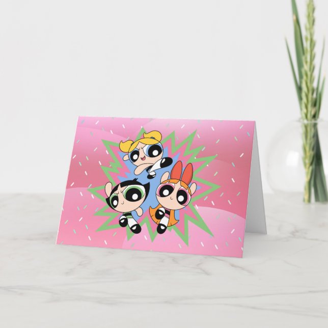 Tarjeta Factor de potencia de los Chicas Powerpuff (Anverso)