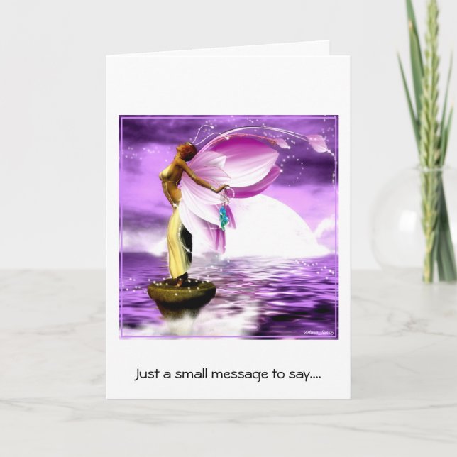 Tarjeta Fae Magic Greeting (Anverso)
