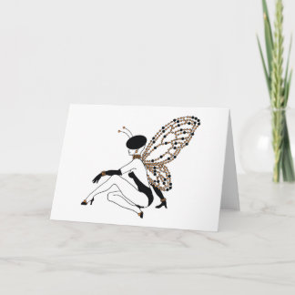 Tarjeta Faery de Halloween