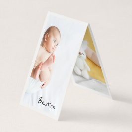 Tarjeta Faire-Part de Naissance Bastien