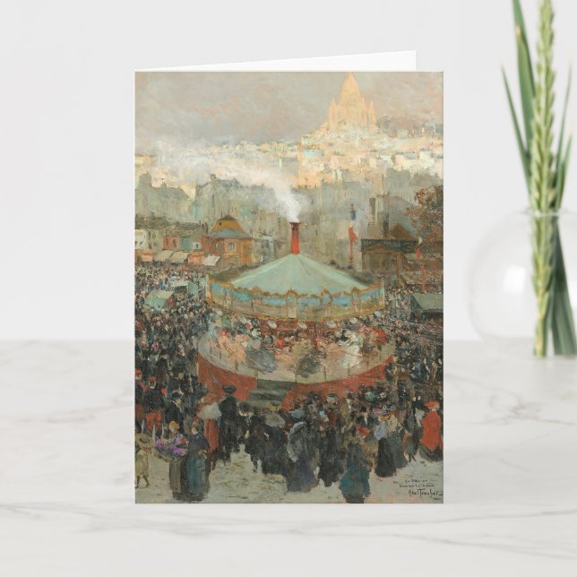 Tarjeta Fairground | Louis Abel-Truchet (Anverso)
