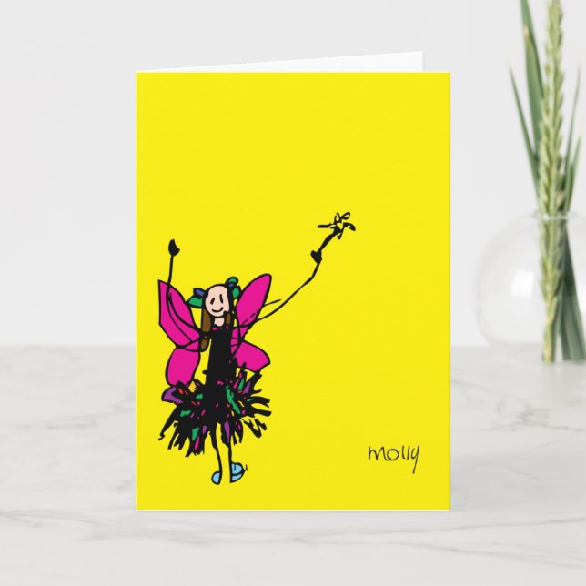Tarjeta Fairy Ballerina (Anverso)