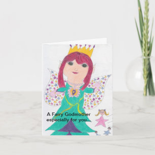 Tarjeta Fairy GodMother Birthday Wiers