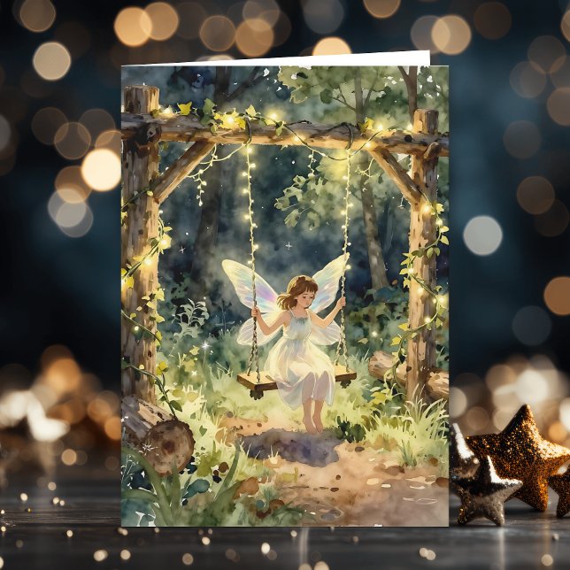 Tarjeta Fairy Themed Girl's Birthday (Subido por el creador)