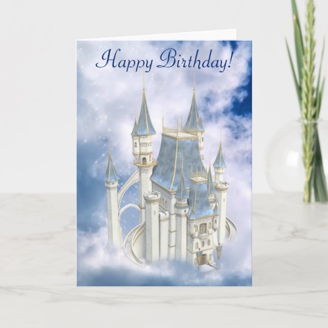 Tarjeta Fairytale Castle Card (Anverso)
