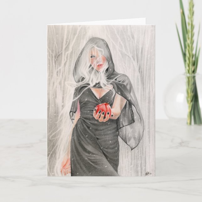 Tarjeta Fairytale Witch Card (Anverso)