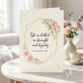 Tarjeta Faith-Based Encouragement for Women