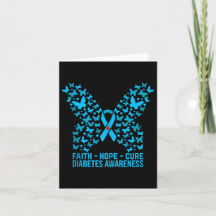 Tarjeta Faith Hope Love Diabetes Awareness Tank Top_1