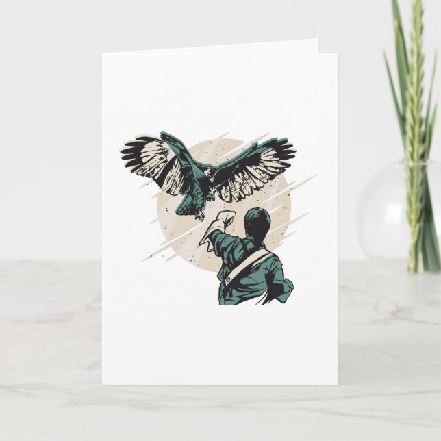 Tarjeta Falconería (Anverso)