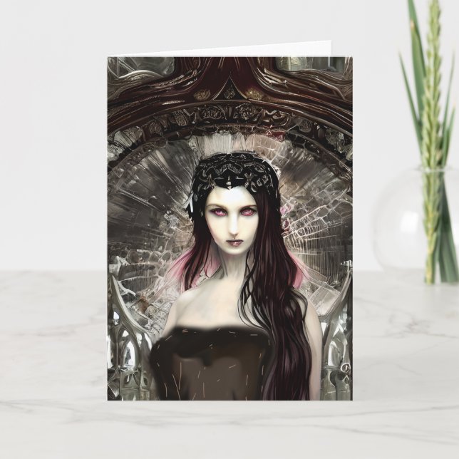 Tarjeta Fallen Angel | Arte oscuro (Anverso)