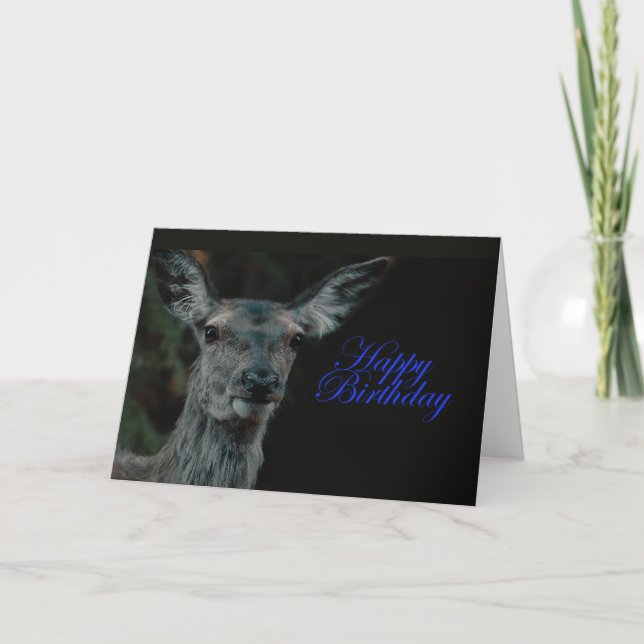 Tarjeta Fallow Deer (Anverso)