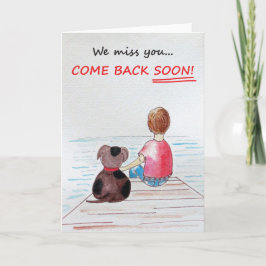 Tarjeta Falta de usted