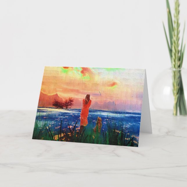 Tarjeta Falta de usted (Anverso)