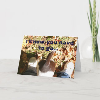 Tarjeta ¡Falta su pero (t)!