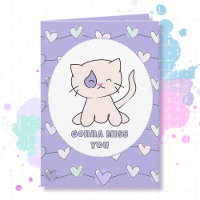 Faltando a tu triste Personalizado Gato Diciendo G
