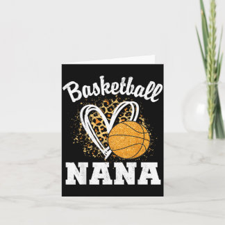 Tarjeta Familia coincidente corazón de leopardo Nana de bé