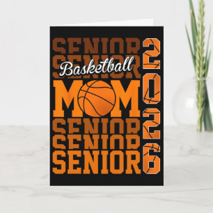 Tarjeta Familia coincidente de graduación de mamá senior S