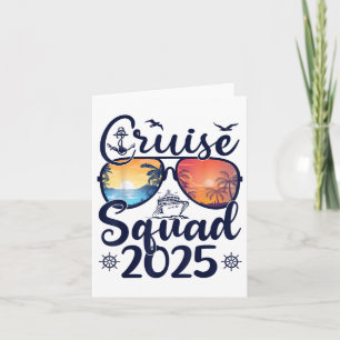 Tarjeta Familia De Coincidencia De Vacaciones De Verano De