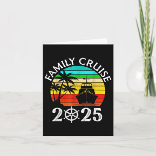 Tarjeta Familia de Cruceros para Vacaciones 2025