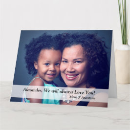 Tarjeta Familia de fotos de cumpleaños feliz mamá gran per