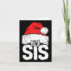 Tarjeta Familia de Navidades de Santa María en pijama