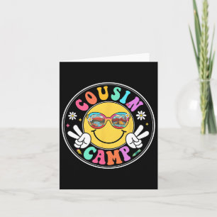 Tarjeta Familia de verano Cousin Camp 2025