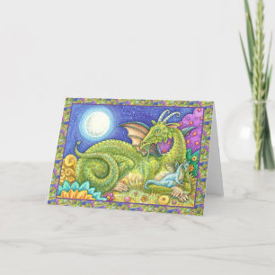 TARJETA FAMILIA DRAGON DE LA PRÓXIMA GENERACIÓN WHIMSY FAN