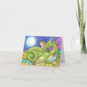 TARJETA FAMILIA DRAGON DE LA PRÓXIMA GENERACIÓN WHIMSY FAN