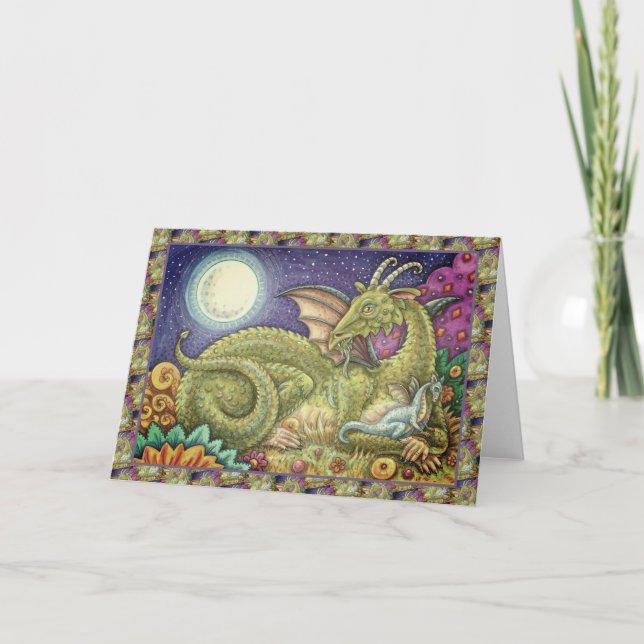 TARJETA FAMILIA DRAGON DE LA PRÓXIMA GENERACIÓN WHIMSY FAN (Anverso)